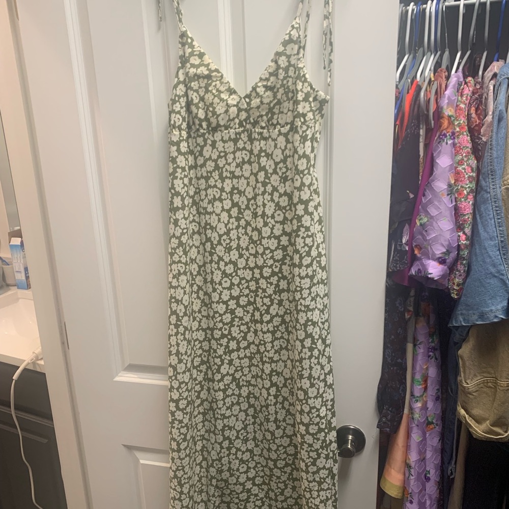Petal and Pup MIDI Dress